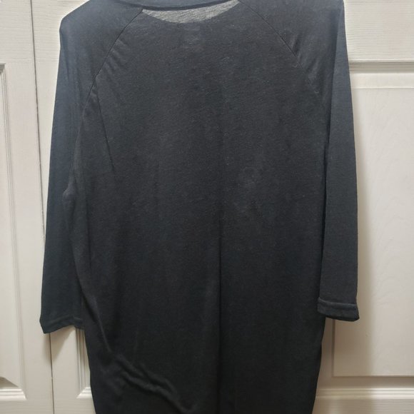 Grey Raglan T-Shirt - Picture 2 of 3